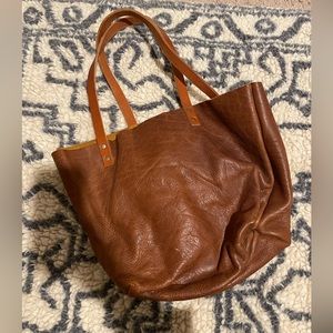 Portland Leather Co leather bag NWOT